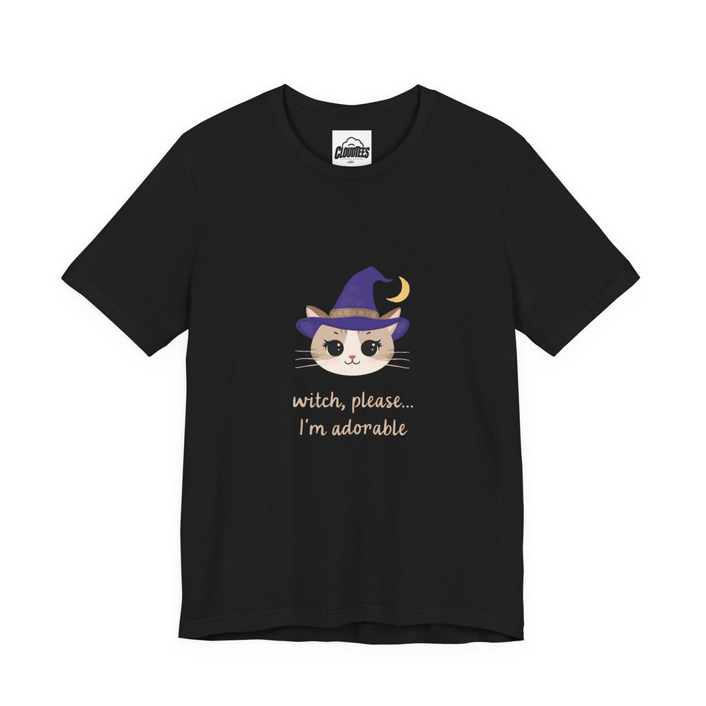 Witch Please I’m Adorable Cat Halloween T-Shirt