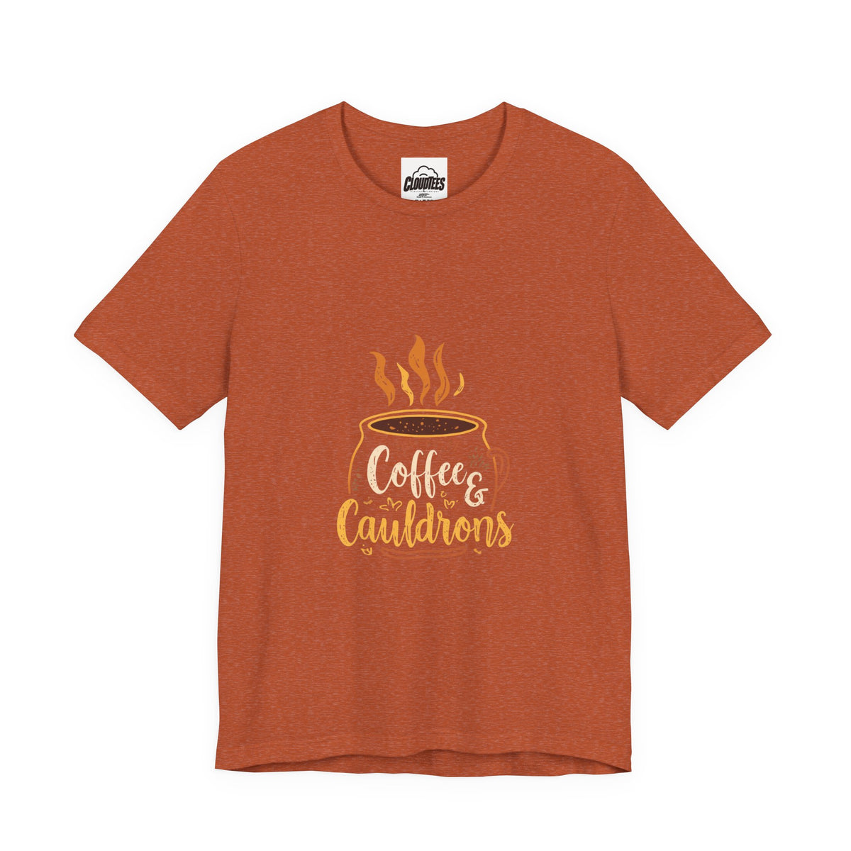Spooky Ghost Latte Halloween T-Shirt | Cute Fall Coffee Lover Tee