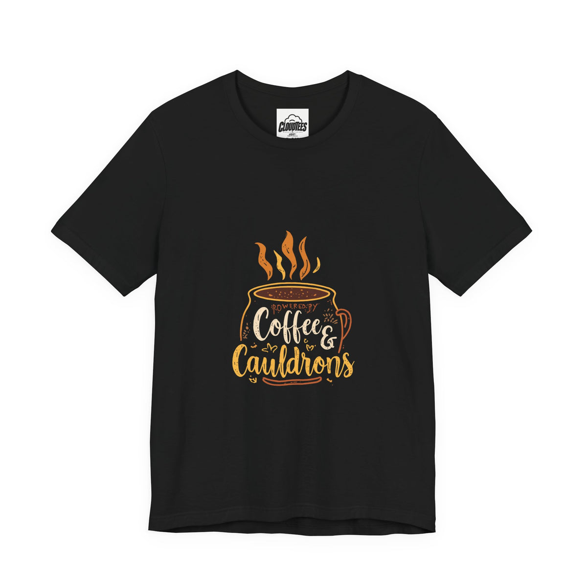 Spooky Ghost Latte Halloween T-Shirt | Cute Fall Coffee Lover Tee
