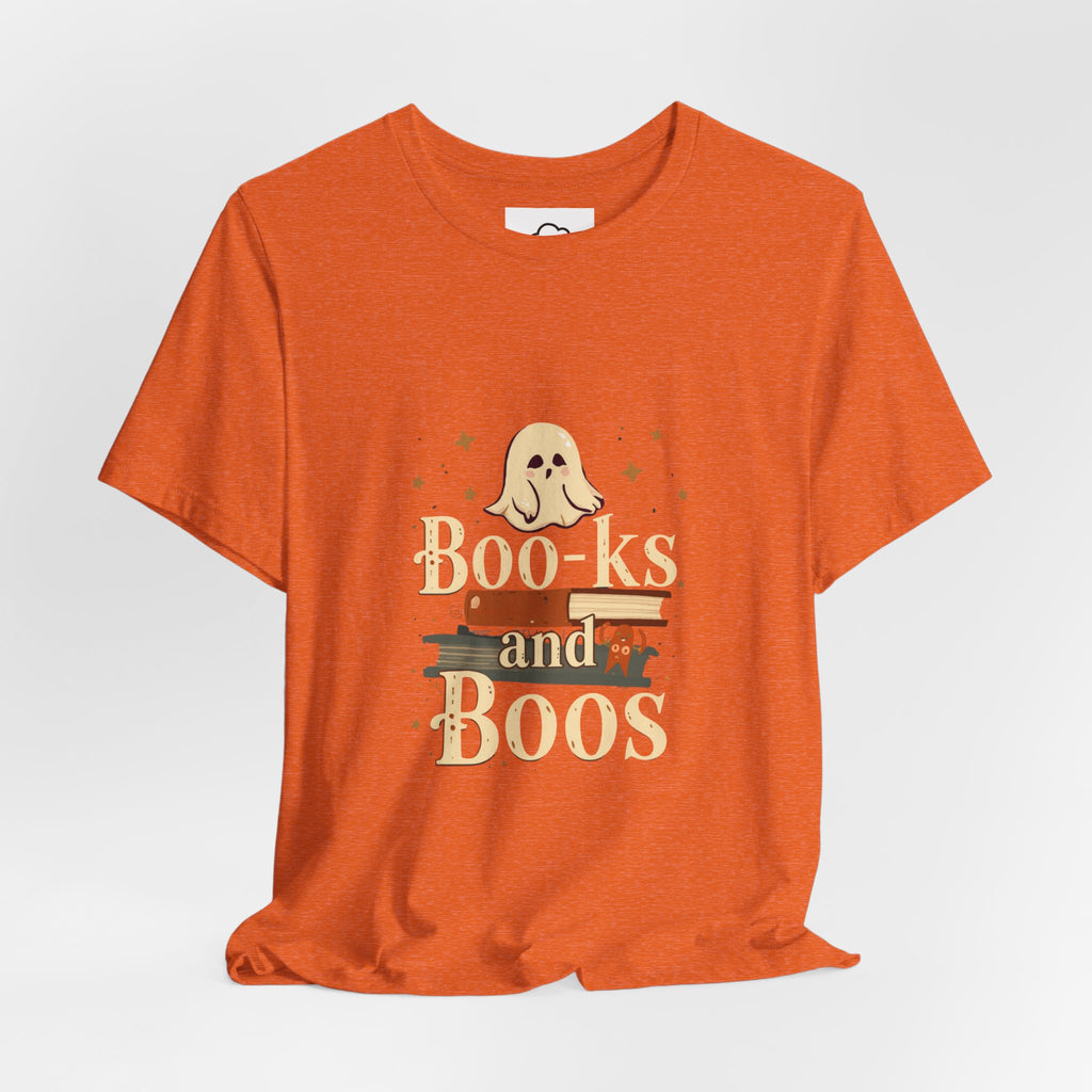 Pumpkin Ghost Halloween T-Shirt | Cute Spooky Orange Fall Tee