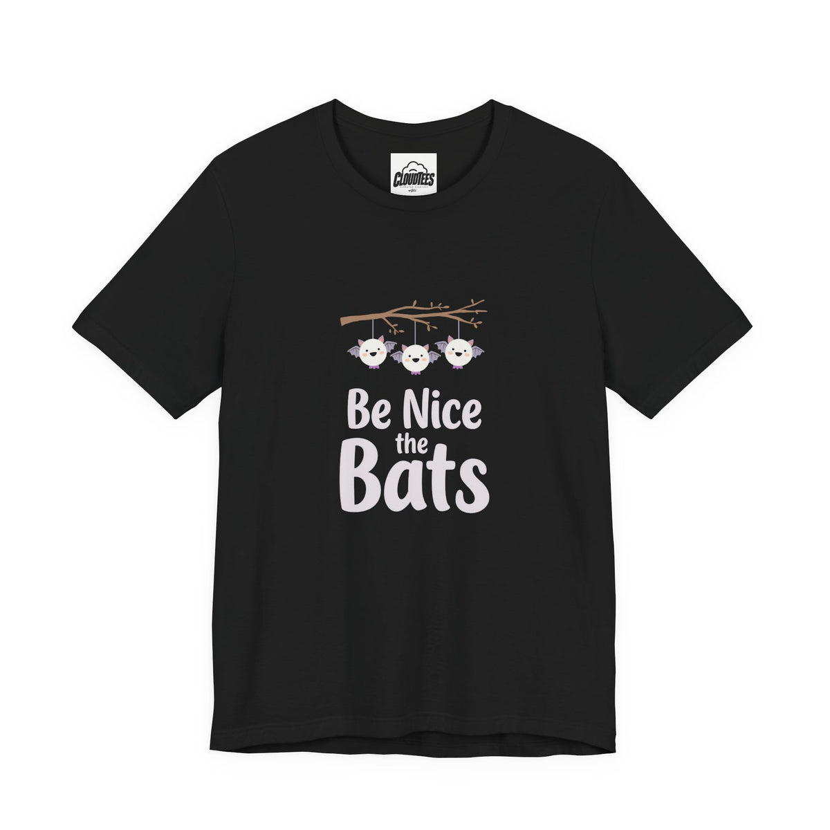 Be Nice to the Bats Halloween Bat T-Shirt