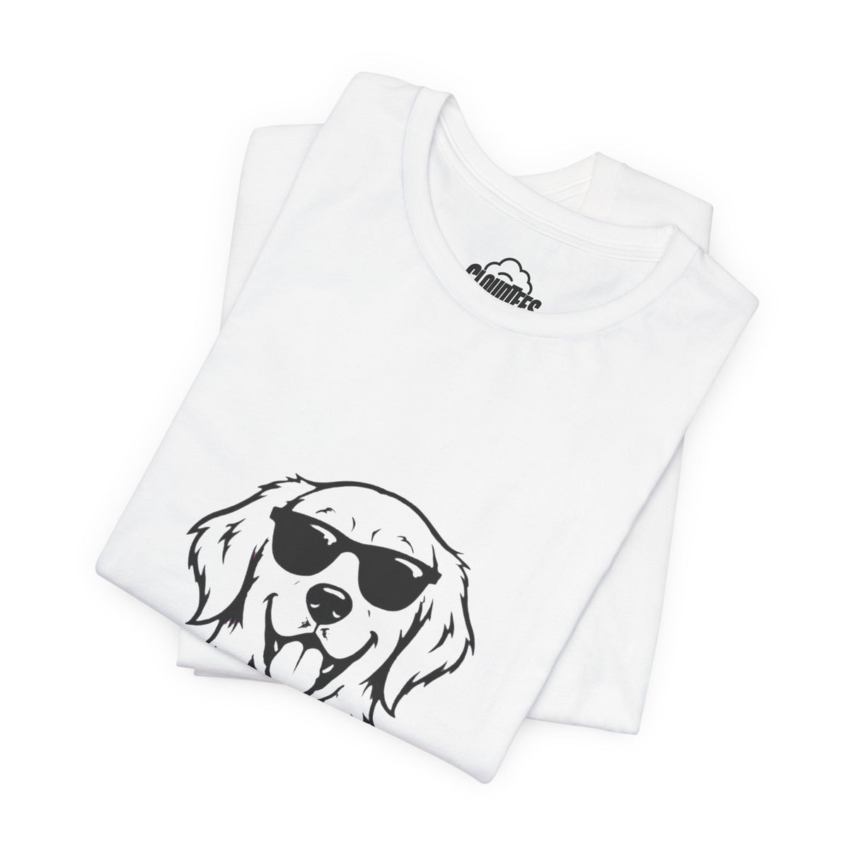 Life Is Better with Dogs Golden Retriever Graphic T-Shirt