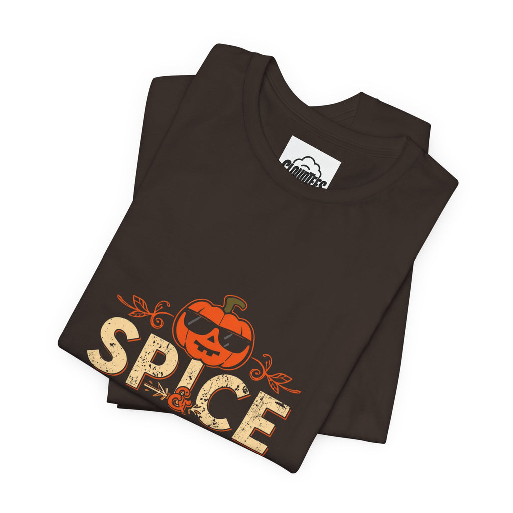 Spice Spice Baby Halloween T-Shirt | Funny Fall Pumpkin Spice Tee