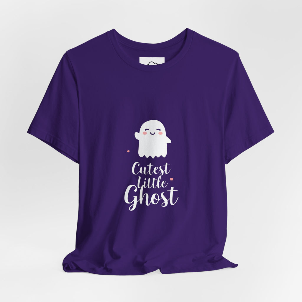 Boo-tiful Cute Ghost Halloween T-Shirt | Funny Orange Halloween Tee