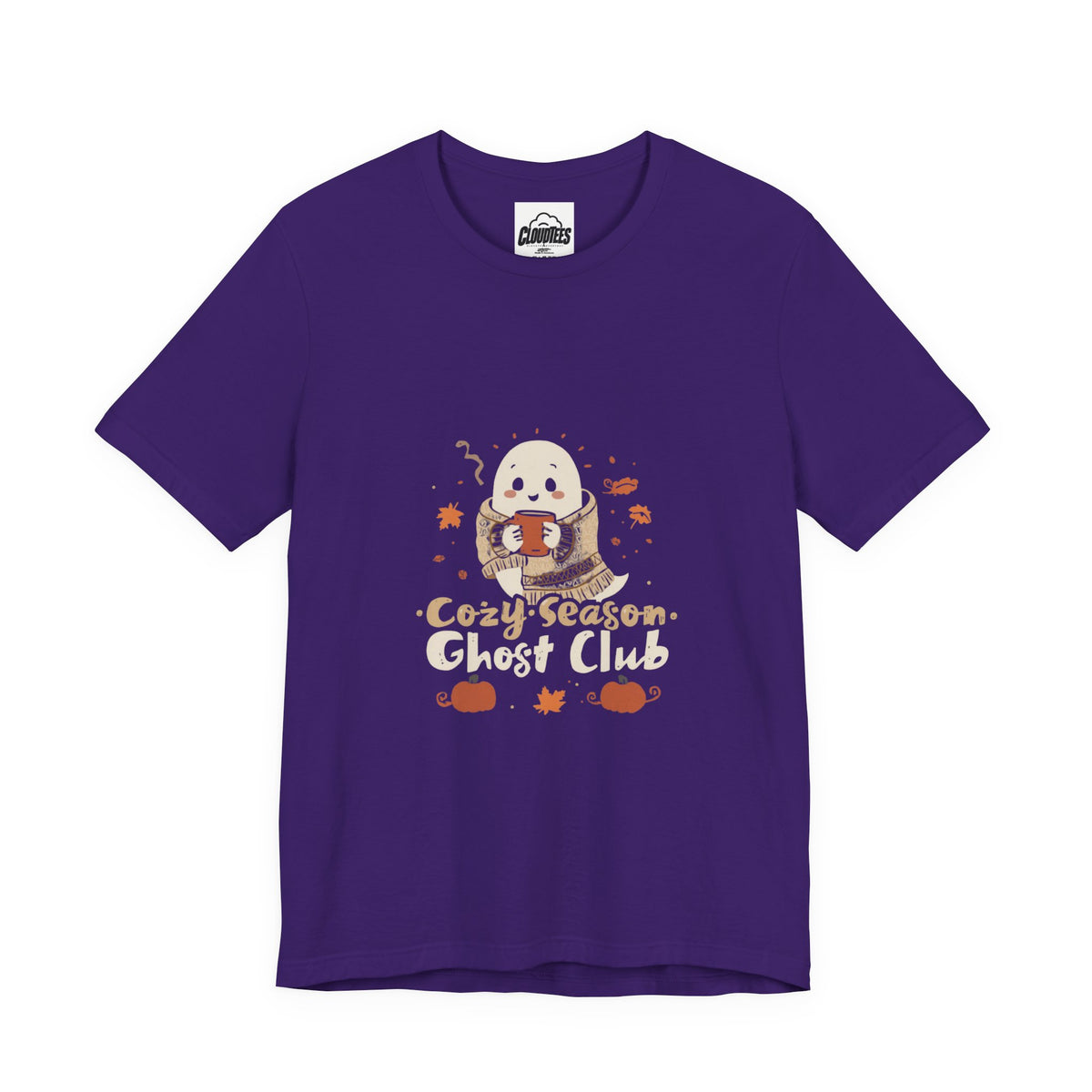 Boo & Brew Ghost Halloween T-Shirt | Cute Spooky Coffee Lover Tee