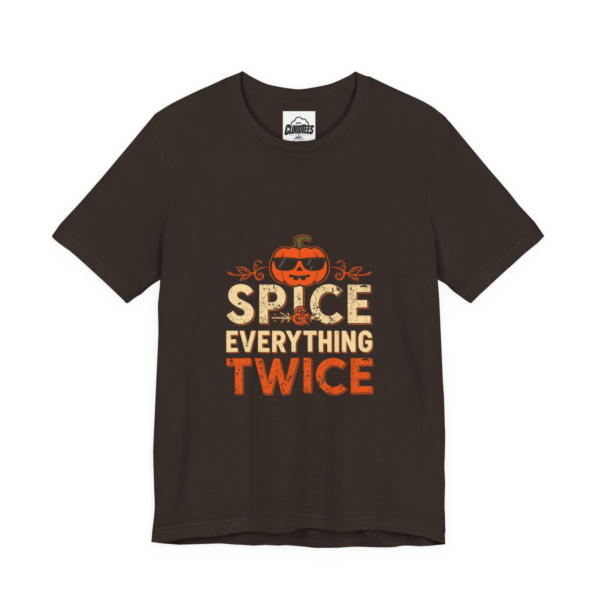 Spice Spice Baby Halloween T-Shirt | Funny Fall Pumpkin Spice Tee