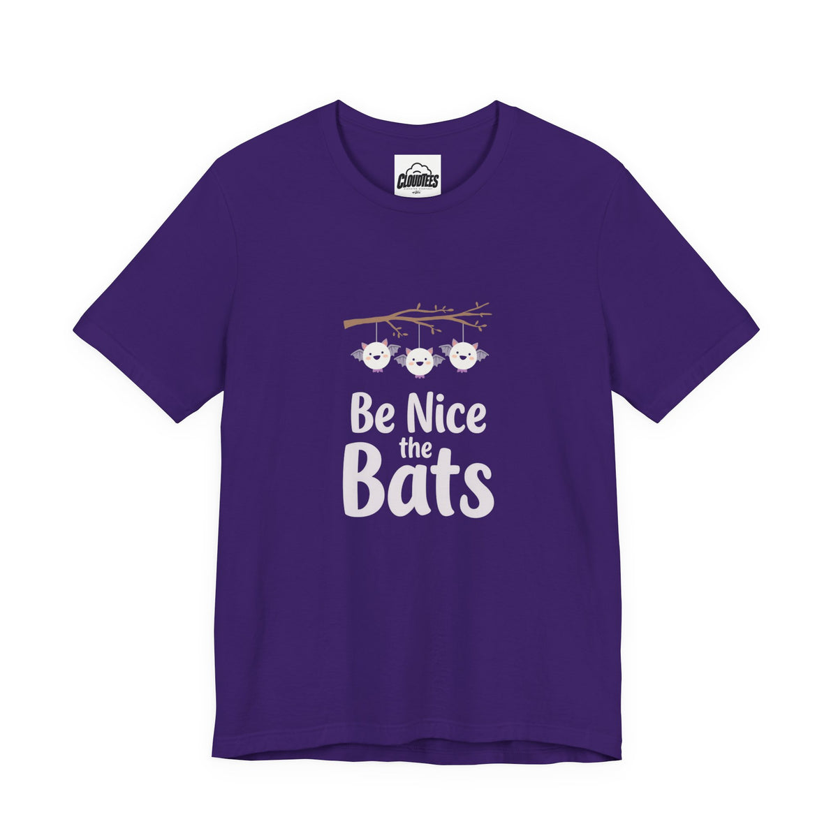 Be Nice to the Bats Halloween Bat T-Shirt