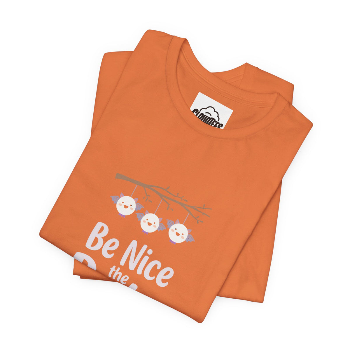 Be Nice to the Bats Halloween Bat T-Shirt