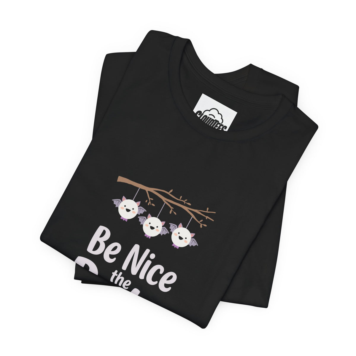 Be Nice to the Bats Halloween Bat T-Shirt