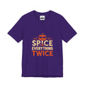 Spice Spice Baby Halloween T-Shirt | Funny Fall Pumpkin Spice Tee