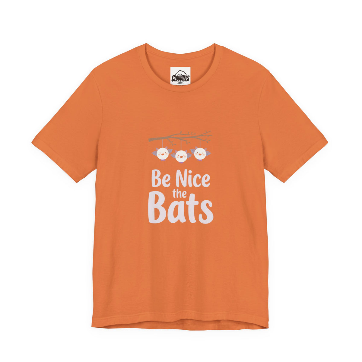 Be Nice to the Bats Halloween Bat T-Shirt