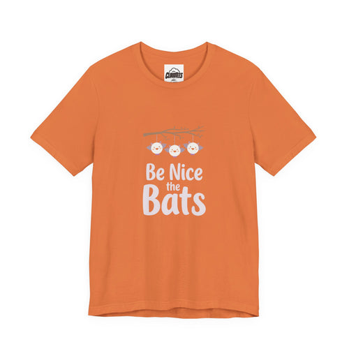 Be Nice to the Bats Halloween Bat T-Shirt