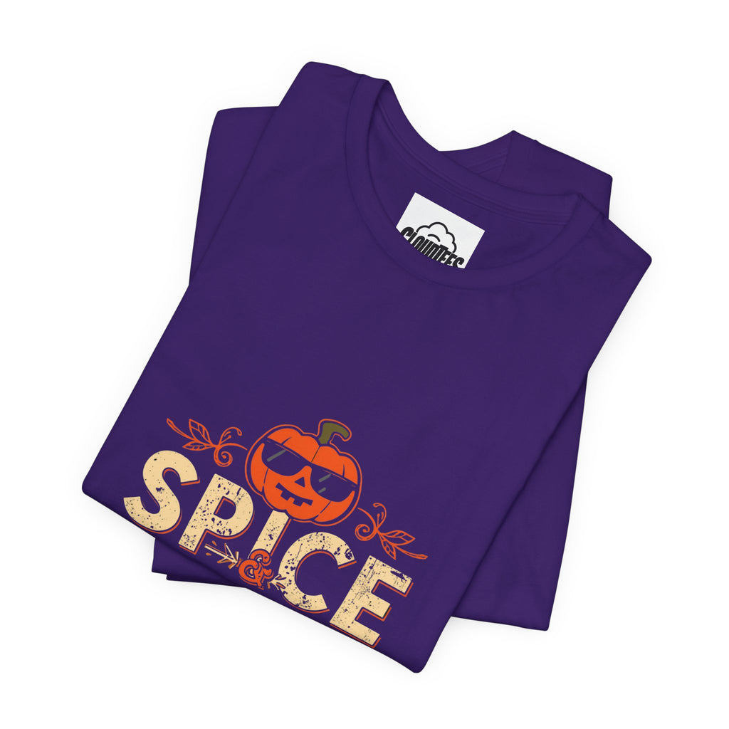 Spice Spice Baby Halloween T-Shirt | Funny Fall Pumpkin Spice Tee