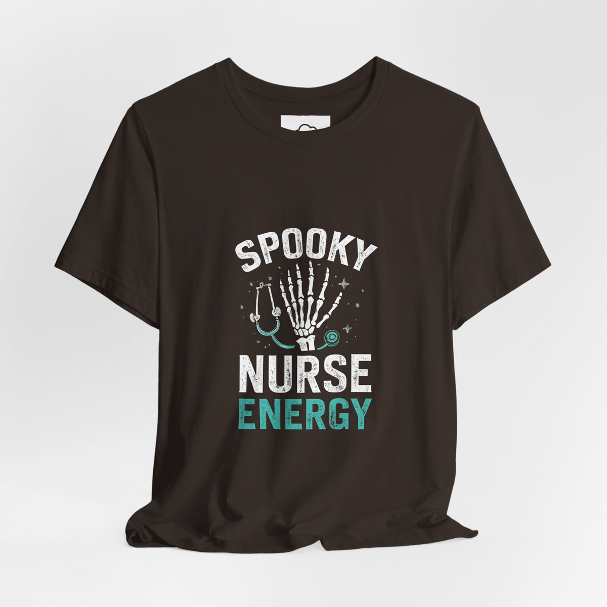 Spooky Nurse Halloween T-Shirt | Orange Halloween Medical Tee