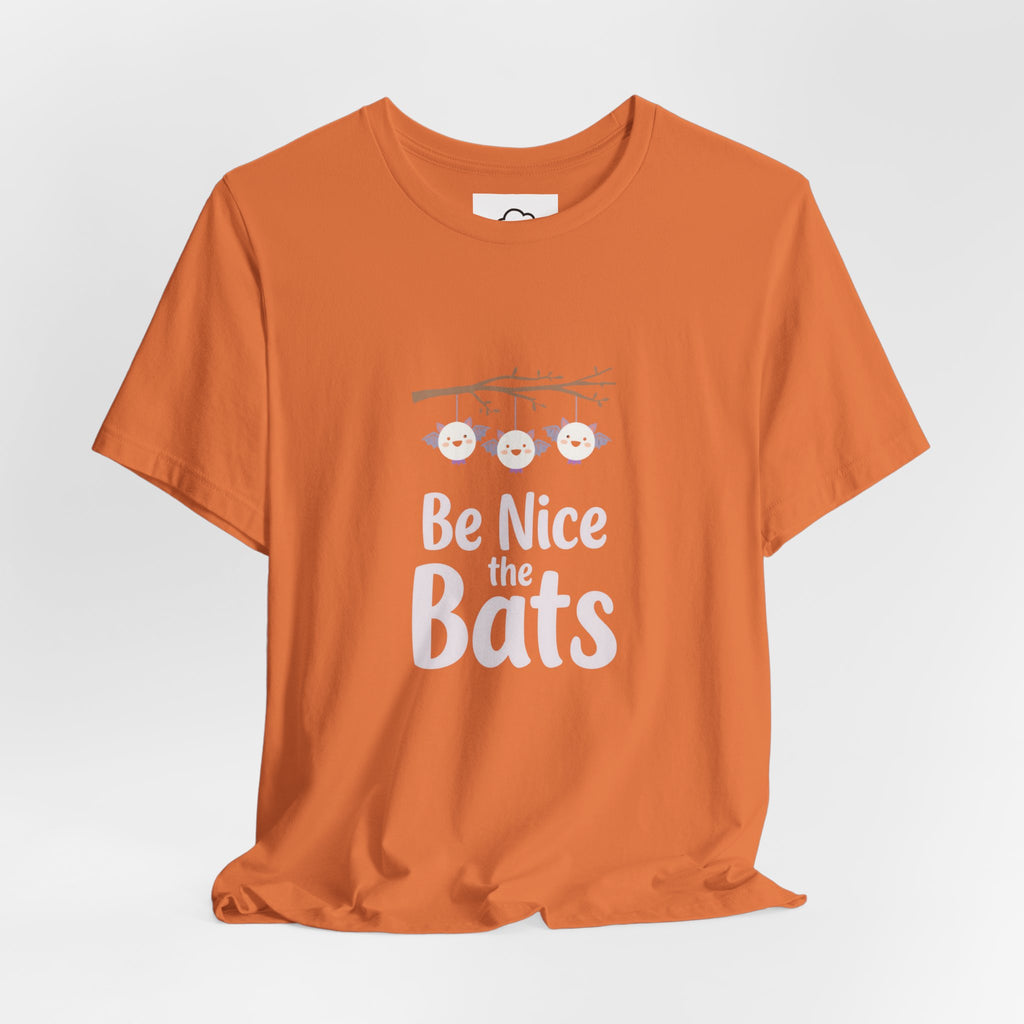 Be Nice to the Bats Halloween Bat T-Shirt