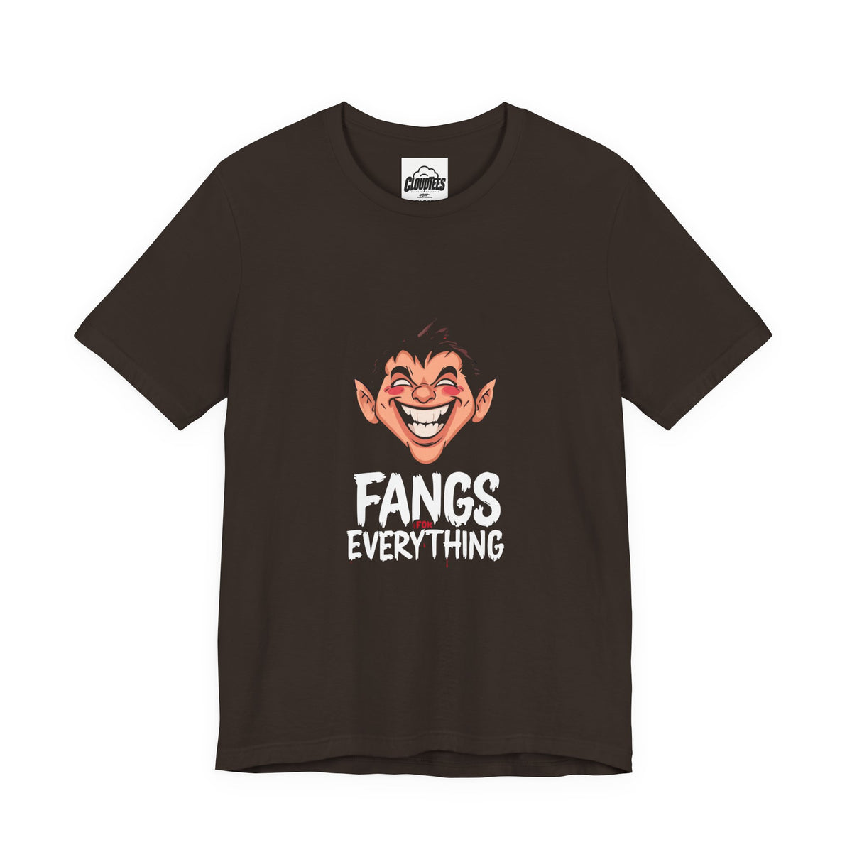 Retro Spooky Face Halloween T-Shirt | Vintage Black Halloween Tee