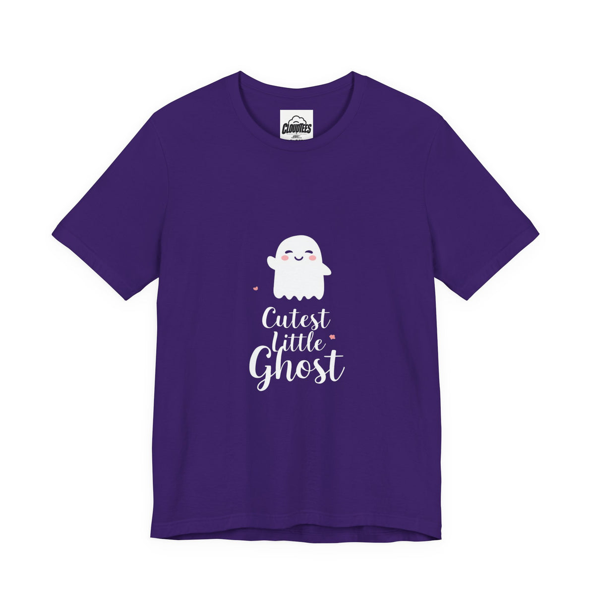Boo-tiful Cute Ghost Halloween T-Shirt | Funny Orange Halloween Tee