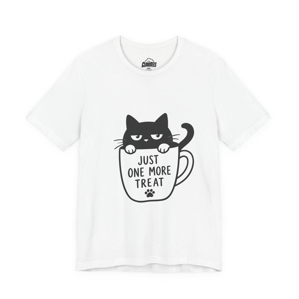 Just One More Treat Cat T-Shirt