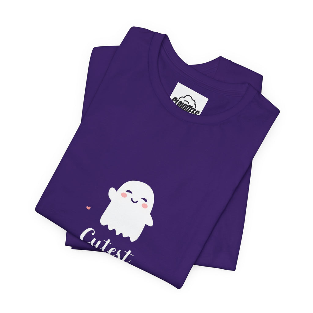 Boo-tiful Cute Ghost Halloween T-Shirt | Funny Orange Halloween Tee