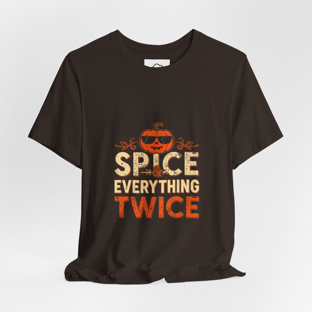 Spice Spice Baby Halloween T-Shirt | Funny Fall Pumpkin Spice Tee