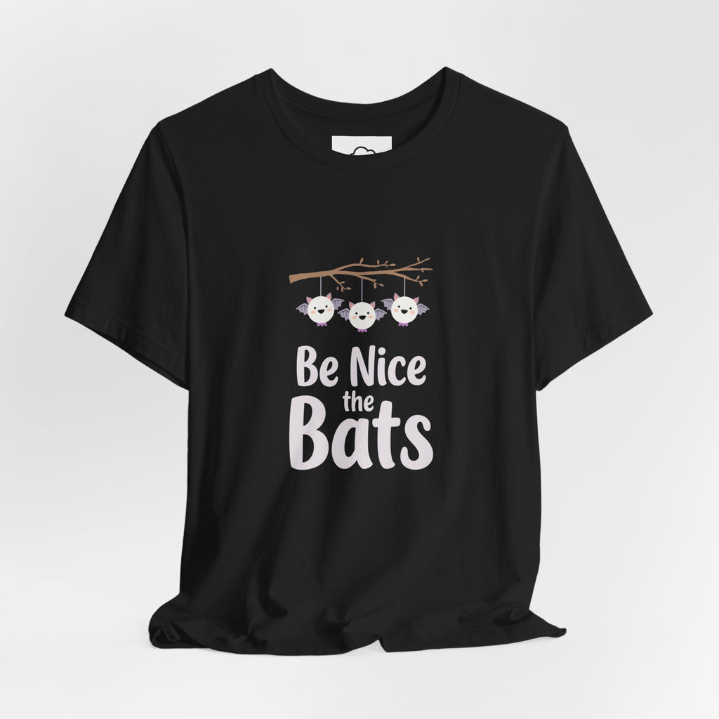 Be Nice to the Bats Halloween Bat T-Shirt