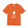 Boo-tiful Cute Ghost Halloween T-Shirt | Funny Orange Halloween Tee