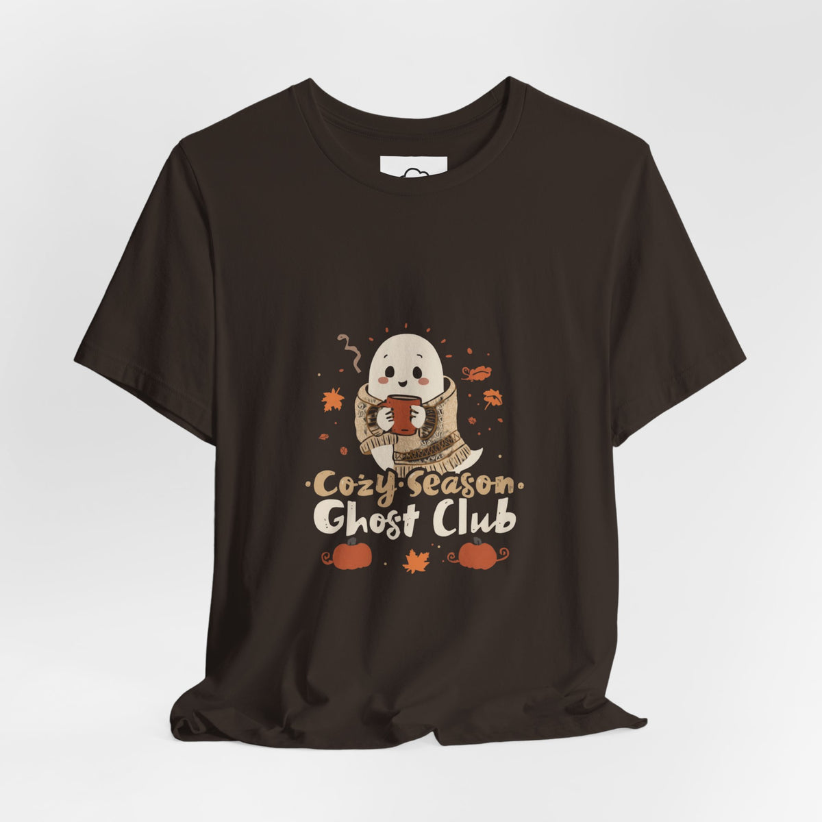 Boo & Brew Ghost Halloween T-Shirt | Cute Spooky Coffee Lover Tee