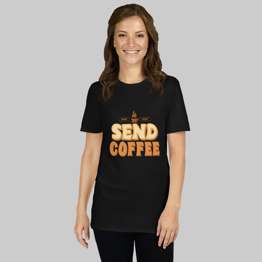 "Send Coffee" Funny Back to School Mom Shirt