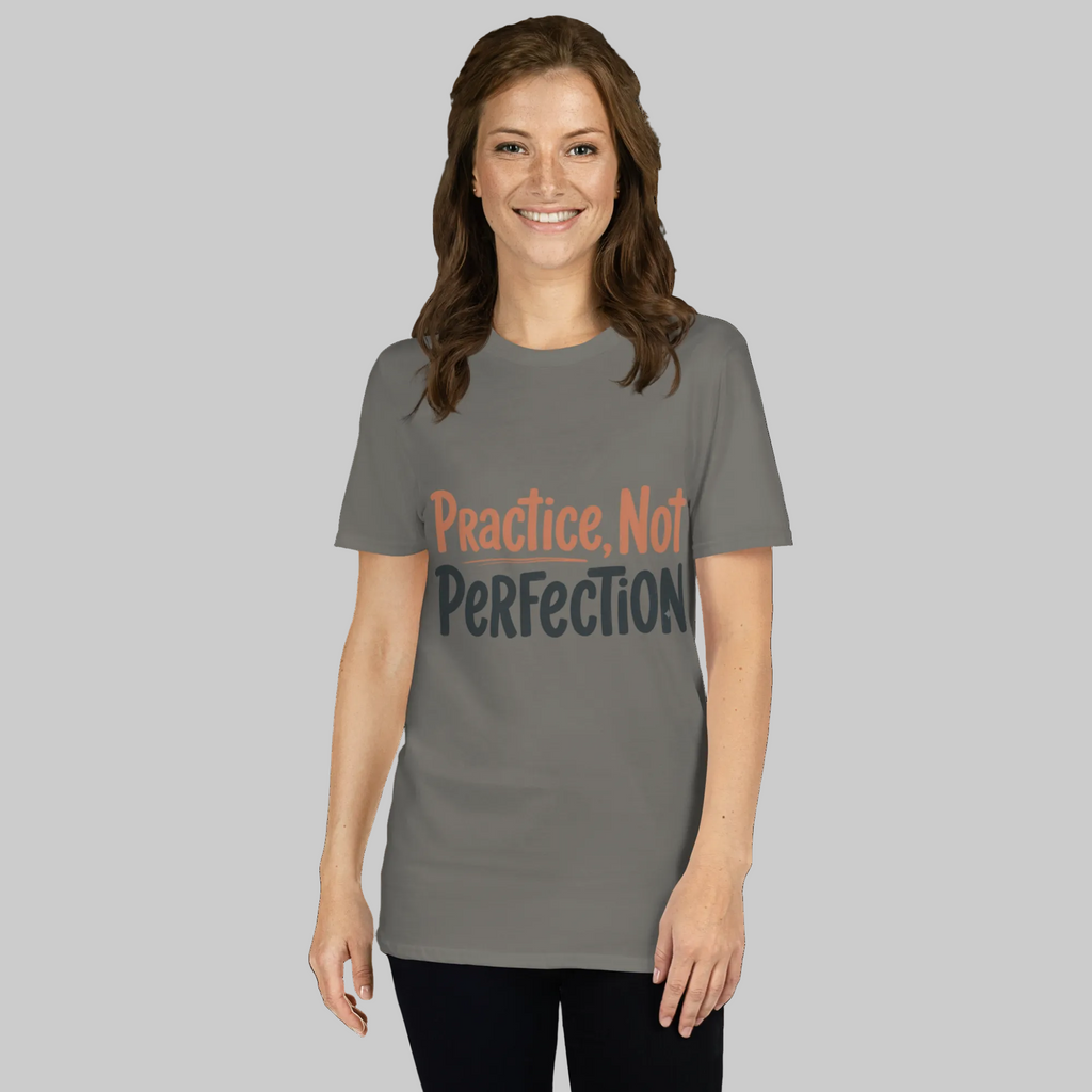 Practice, Not Perfection Tee — Black