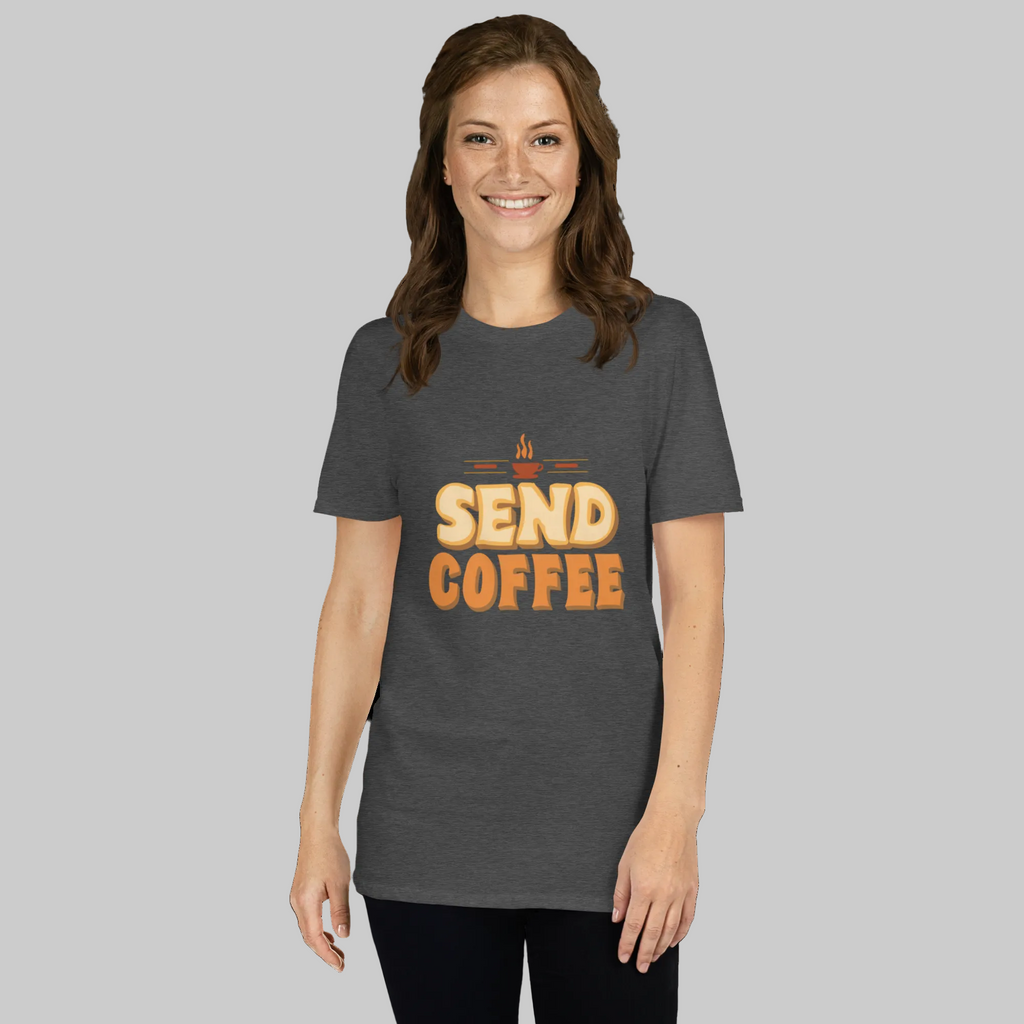 "Send Coffee" Funny Back to School Mom Shirt