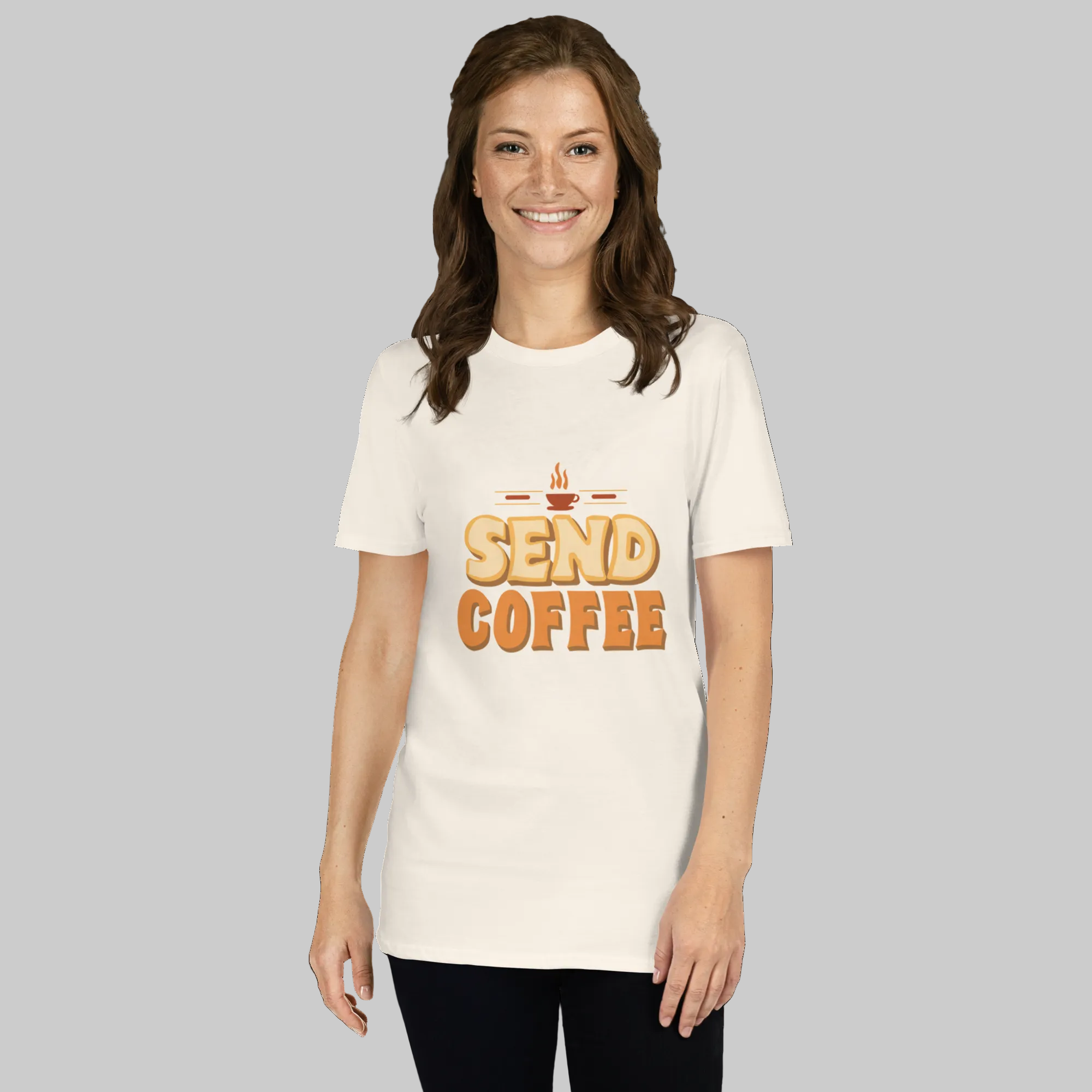 "Send Coffee" Funny Back to School Mom Shirt