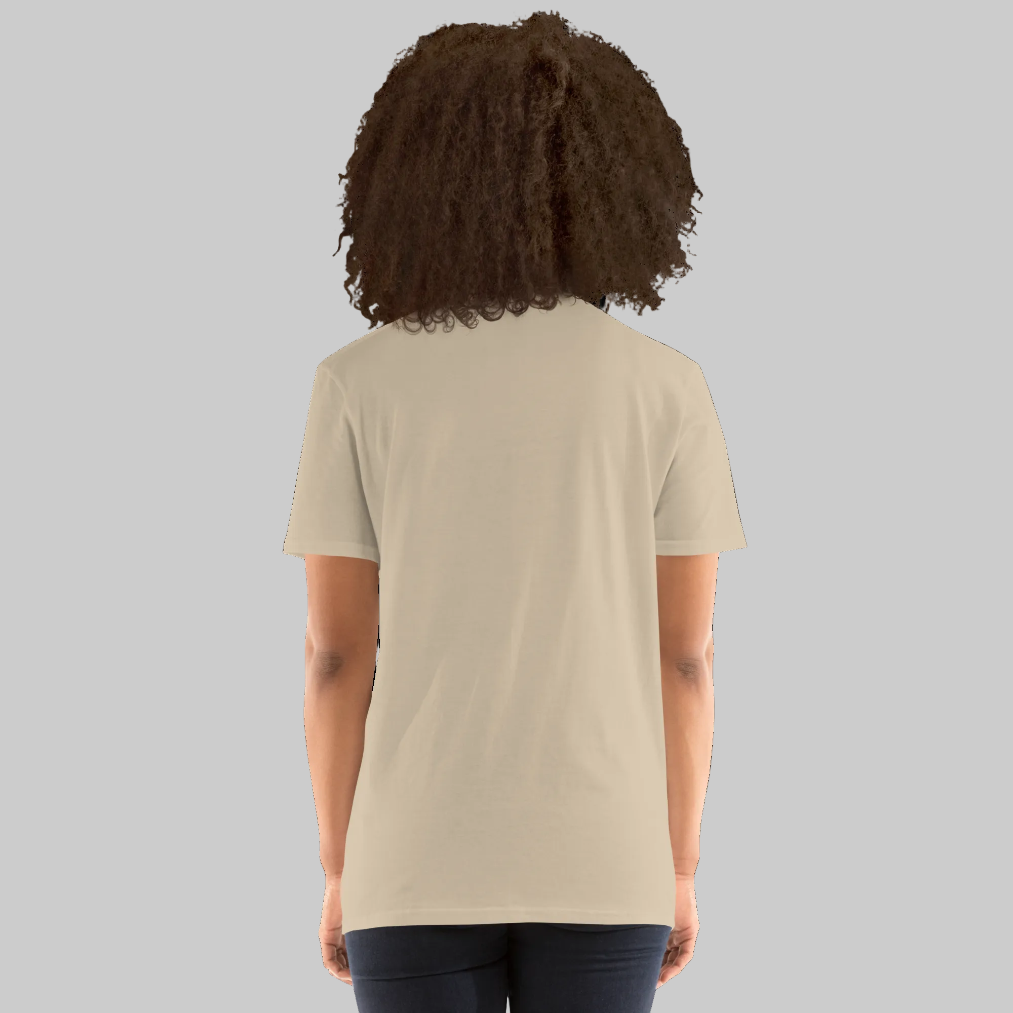 Breathe In, Let Go Tee — Sand