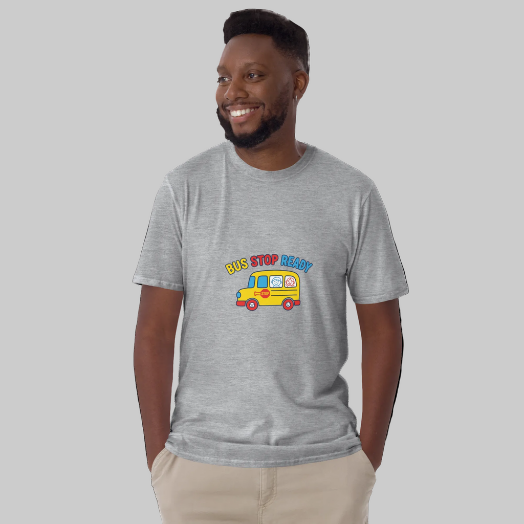 "Bus Stop Ready" Kids Back to School T-Shirt