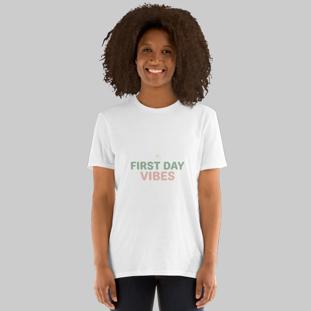 Matching Family "First Day Vibes" Shirt
