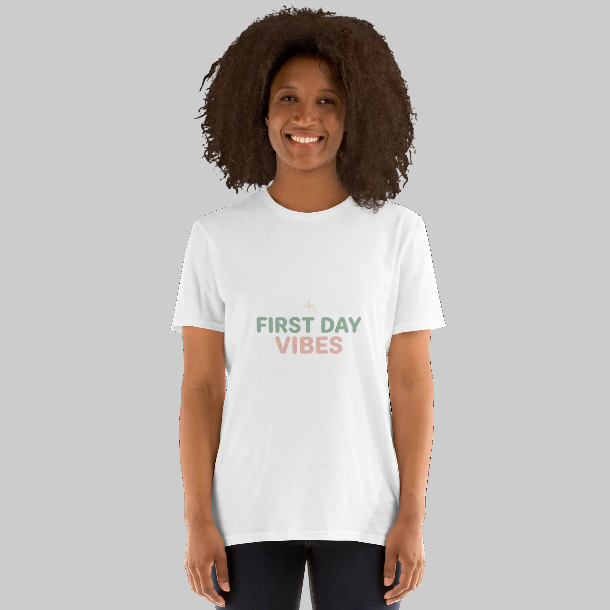 Matching Family "First Day Vibes" Shirt