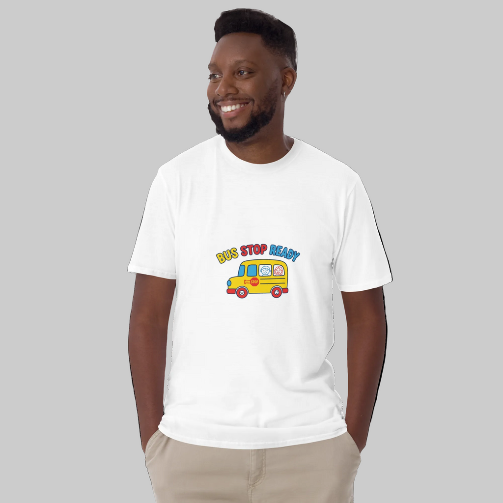 "Bus Stop Ready" Kids Back to School T-Shirt