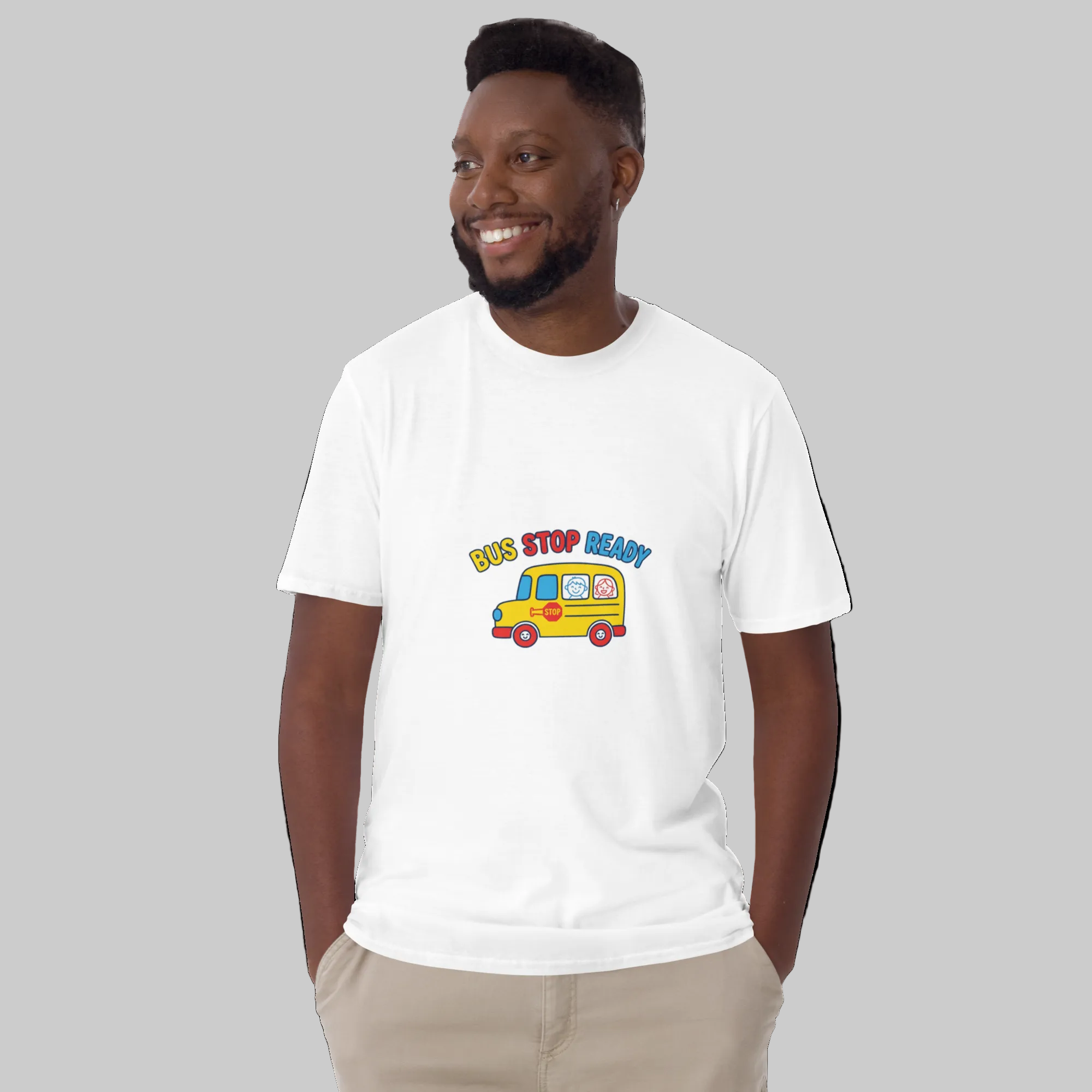 "Bus Stop Ready" Kids Back to School T-Shirt